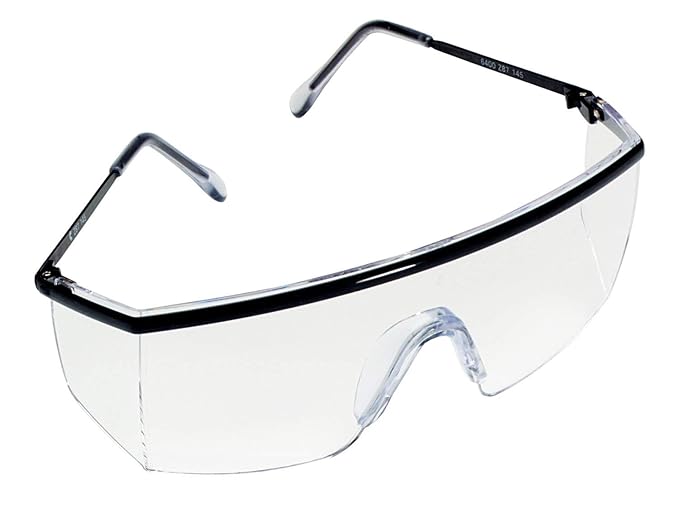 Safety Goggles, Pack of 4, White