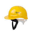 Safety Helmet - Yellow (Pack of 1) | Adjustable Headband | Heavy Duty Material | As Per ISI Safety Standard | Non Irritant and Soft Fabric | Lightweight and Durable