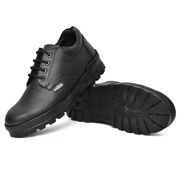 Derby Safety Shoes Men's for Heavy Duty Steel Toe